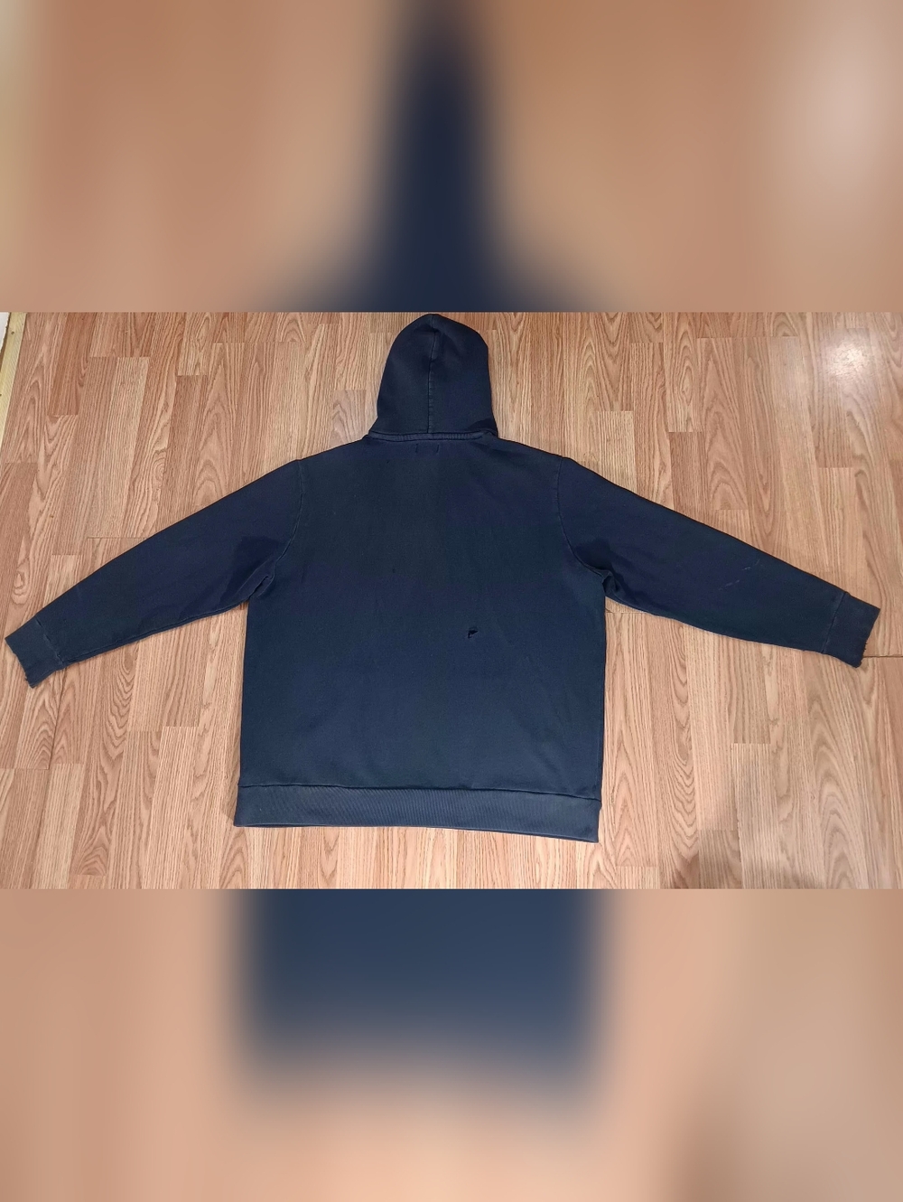 VTG Polo Jeans 67RL Ralph Lauren Hoodie Sweatshirt Men's XXL Distressed Grunge - Picture 8 of 16